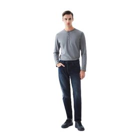 LTB Lawrıe Y Royce Black Wash Lacivert Erkek Jean Pantolon