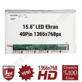 LTN156AT05-U09 15.6 Laptop LED 40Pin Uyumlu LCD Ekran Panel