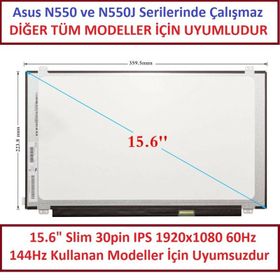 LTN156HL07-B03 Notebook 15.6 Uyumlu LCD Ekran