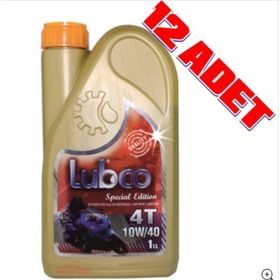 Lubco 4T 10W40 1 lt 12'li Motorsiklet Yağı