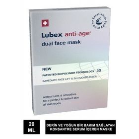 Lubex Anti-Age Dual Face Mask Çift Etkili Yüz Maskesi
