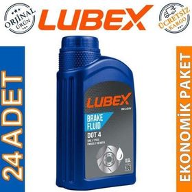 Lubex Brake Fluid Dot 4 500 ml 24'lü Fren Hidrolik Yağı