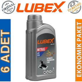 Lubex Mitras ATF DX 1 lt 6'lı Otomatik Şanzıman Yağı