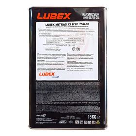 Lubex Mitras AX HYP 75W/80 15 kg Manuel Şanzıman Yağı