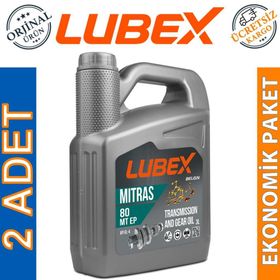Lubex Mitras MT EP 80 3 lt 2'li Manuel Şanzıman Yağı
