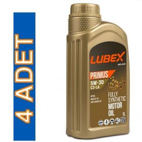 Lubex Primus 5W-30 C3-LA 1 lt 4'lü Motor Yağı