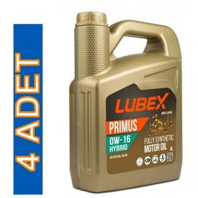 Lubex Primus Hybrid 0W/16 4 lt 4'lü Tam Sentetik Motor Yağı