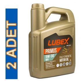 Lubex Primus MV 5W/30 5 lt 2'li Tam Sentetik Motor Yağı