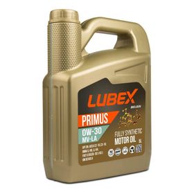 Lubex Primus Mv-La 0w-30 5 lt Tam Sentetik Motor Yağı