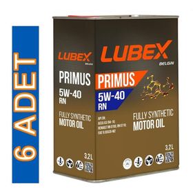 Lubex Primus Rn 5w-40 3.2 lt 6'lı Tam Sentetik Motor Yağı