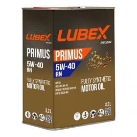 Lubex Primus Rn 5w-40 3.2 lt Tam Sentetik Motor Yağı