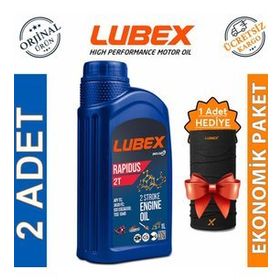 Lubex Rapidus 2T 1 Lt 2'li 2 Zamanlı Motosiklet Yağı