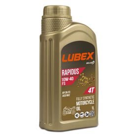 Lubex Rapidus FS 10W-40 1 Lt 4 Zamanlı Motosiklet Yağı