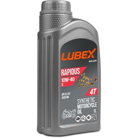 Lubex Rapidus S 10W-40 1 Lt 4 Zamanlı Motosiklet Yağı