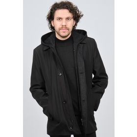 Lucas 2650060 Siyah Erkek Mont