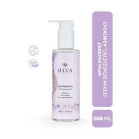 Lucca Gentlewash 200 ml B3 B7 Vitamini Gliserin ve Panthenol Yüz Temizleme Jeli