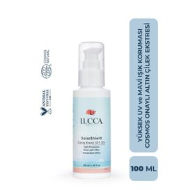 Lucca Solarshield 100 ml SPF50+ Yüksek Koruma Su Bazlı Güneş Kremi