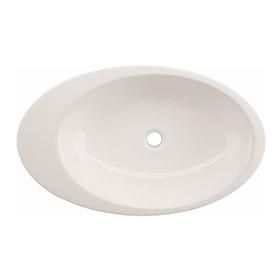 Lucco Gocce Beyaz Tezgah Üstü 74 cm Lavabo