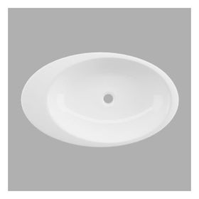 Lucco Gocce Beyaz Tezgah Üstü 74 cm Lavabo