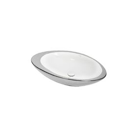 Lucco Gocce Beyaz Tezgah Üstü 74 cm Lavabo