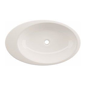 Lucco Gocce Beyaz Tezgah Üstü 74 cm Lavabo