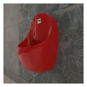 Lucco Kırmızı Avva 36 cm Fotoselli Pisuvar