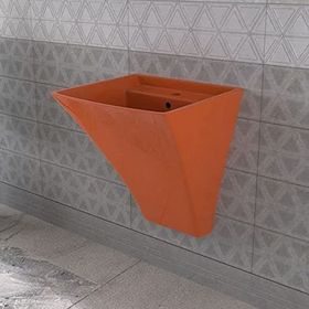 Lucco Loop 50 cm Turuncu Asma Monoblok Lavabo