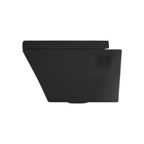 Lucco Loop Parlak Siyah 53 cm Asma Klozet