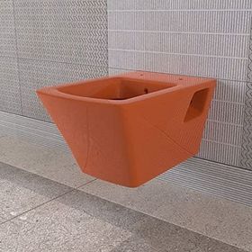 Lucco Loop Parlak Turuncu 53 cm Asma Klozet
