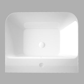 Lucco Moena Beyaz Asma Monoblok 55 cm Lavabo