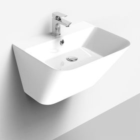 Lucco Moena Beyaz Asma Monoblok 55 cm Lavabo