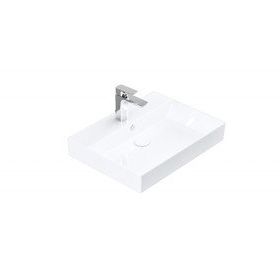 Lucco Stance 60 cm Beyaz Konsollu Dikdörtgen Lavabo