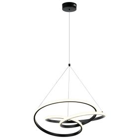 Lucea Capilla 69 W 3000 K Siyah Led Avize