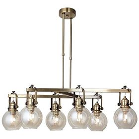 Lucea E27 Ponte 6'lı Sıralı Eskitme Avize