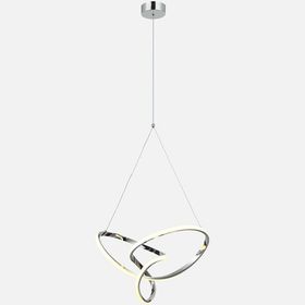 Lucea Mocco Krom Metal Sarkıt Led Avize