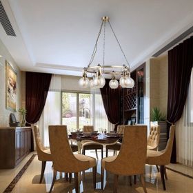 Lucea Ponte 6'lı Yuvarlak Eskitme Avize