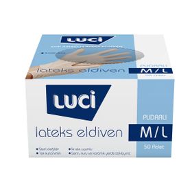 Luci 50'li Latex Eldiven
