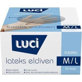 Luci 50'li Latex Eldiven