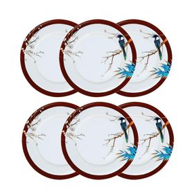 Lucky Art Alysia 6 lı 28 cm Servis Tabağı
