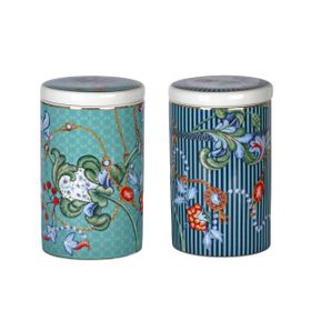 Lucky Art Chantelle New Bone China Porselen 15 cm 2'li Kavanoz Seti