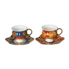 Lucky Art Clarissa Bone 4'lü Çay Fincanı Seti