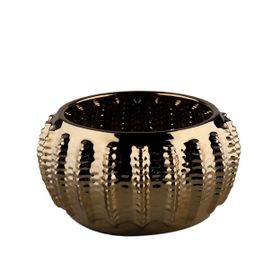 Lucky Art Gold Düğmeli 20 cm Çiçeklik