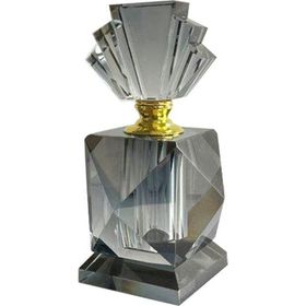 Lucky Art Kristal Gri 8x8x14 cm Şişe