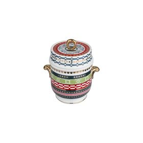 Lucky Art Lancelot New Bone China Porselen Kulplu 16 cm Kavanoz