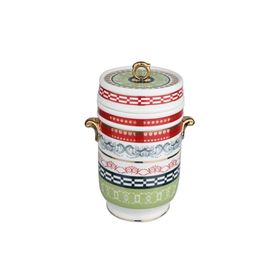 Lucky Art Lancelot New Bone China Porselen Kulplu 18 cm Kavanoz