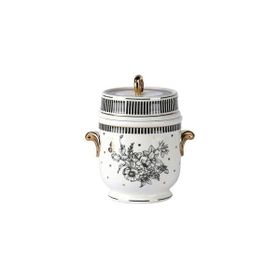 Lucky Art Maggey New Bone China Porselen Kulplu 16 cm Kavanoz