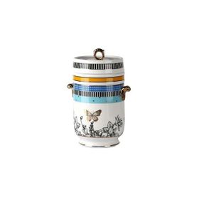 Lucky Art Maggey New Bone China Porselen Kulplu 18 cm Kavanoz