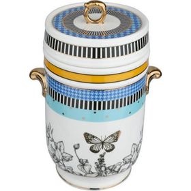 Lucky Art Maggey New Bone China Porselen Kulplu 18 cm Kavanoz