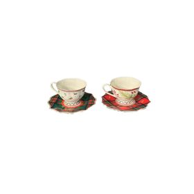 Lucky Art Merrılyn Bone 2'lı Çay Fıncanı Seti