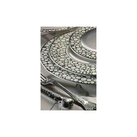 Lucky Art Royal Canterbury Lawrance Silver Pearl 72 Parça Yemek Takımı
